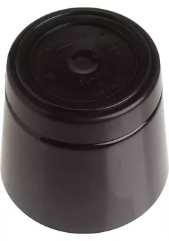 Novelty (#10068) Full Depth Round Black Cylinder Pot, 6 inch -Gardener Select Shop Belk 135