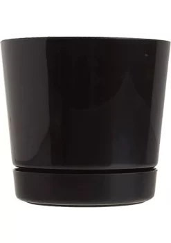 Novelty (#10068) Full Depth Round Black Cylinder Pot, 6 inch -Gardener Select Shop Belk 138