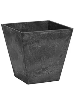 Novelty ArtStone Novelty 35188 Square Ella Planter/Flower Pot, Black, 18-Inch -Gardener Select Shop Belk 162