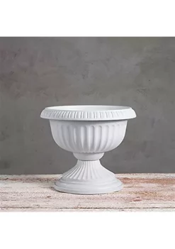 Novelty Poly Grecian Urn, Flower Pot/Planter, Plastic, Stone Color, 18" 8 Novelty Poly Grecian Urn, Flower Pot/Planter, Plastic, Stone Color, 18" -Gardener Select Shop Belk 241