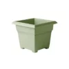 Novelty (#26140) Countryside Square Tub Planter, Sage - 14"