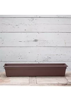 Novelty Countryside Flower Box, Brown, 36 Inch -Gardener Select Shop Belk 254