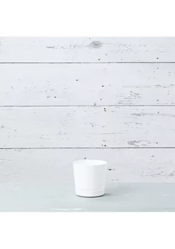 Novelty (#10062) Full Depth Round Cylinder Pot, White, 6 Inch -Gardener Select Shop Belk 26