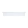 Novelty (#16362) Countryside Flower Box Planter, White - 36"