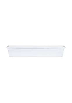 Novelty (#16362) Countryside Flower Box Planter, White - 36"