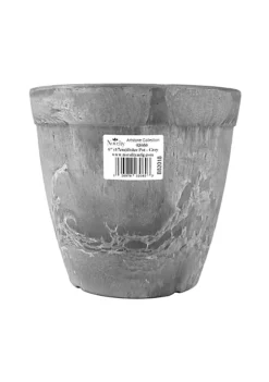 Novelty Artstone (#03080) Dolce Round Planter, 8 - Grey -Gardener Select Shop Belk 295