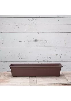 Novelty Countryside Flower Box, 30 Inch, Brown -Gardener Select Shop Belk 315