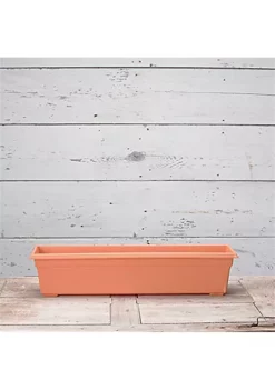 Novelty Countryside Flower Box Planter, 30 Inch, Terracotta -Gardener Select Shop Belk 366