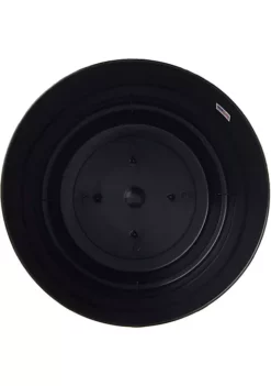 Novelty Full Depth Round Cylinder Black Pot, 8 inch -Gardener Select Shop Belk 416