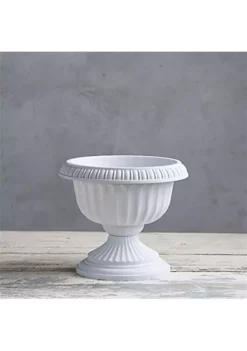 Novelty Grecian Urn Plastic Planter for Indoor/Outdoor Use, Stone Colored, 12 inch -Gardener Select Shop Belk 429