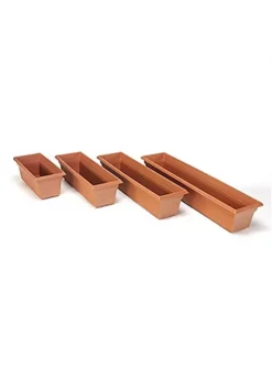Novelty (#16245) Countryside Flower Box Planter, Terracotta - 24" -Gardener Select Shop Belk 550