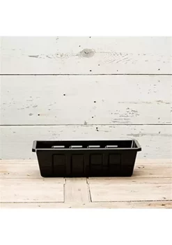 Novelty Poly-Pro Plastic Flower Box Planter - 18 Black 8 Novelty Poly-Pro Plastic Flower Box Planter - 18 Black -Gardener Select Shop Belk 581