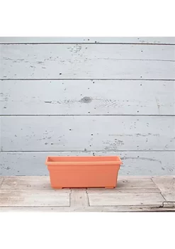 Novelty Countryside Flower Box Planter, 18 Inch, Terracotta -Gardener Select Shop Belk 587