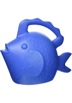 Novelty 30809 Plastic Fish Watering Can, Bright Blue, 1.5-Gallon -Gardener Select Shop Belk 594