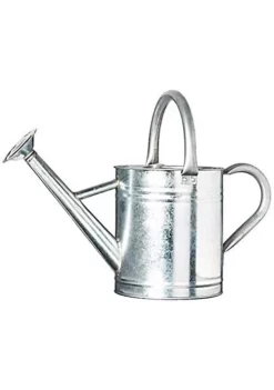 Gardener's Select Metal Watering Can, Galvanized - 3.5L (0.92 gallons)