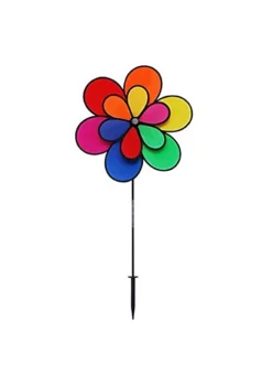 Gardener's Select (GSA19) 12 Petal Pin Wheel, 18 by 28, Multicolor