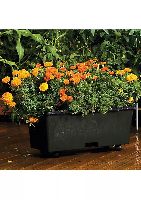 Novelty Polypro Plastic Flower Box Liner, 24 Green 2 Novelty Polypro Plastic Flower Box Liner, 24 Green - Image 2