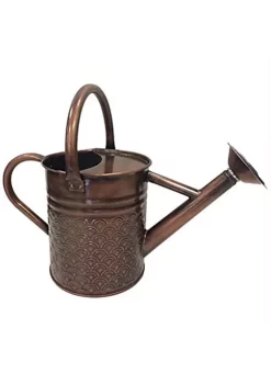 Gardener's Select W8105Q-DF Standard Garden Metal Watering Can Copper, 1.06 Gallon