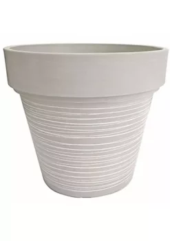 Gardener's Select GSACVBO30WHT Wide Rim Planter, White, 12