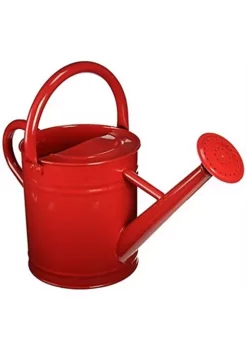 Gardener's Select Metal Watering Can, Red - 3.5L (0.92 gallons)