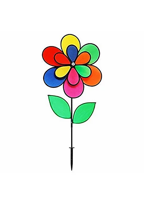 Gardener's Select (GSA29) 12 Petal Pin Wheel with 2 Leaves, 18 by 28 1 Gardener's Select (GSA29) 12 Petal Pin Wheel with 2 Leaves, 18 by 28