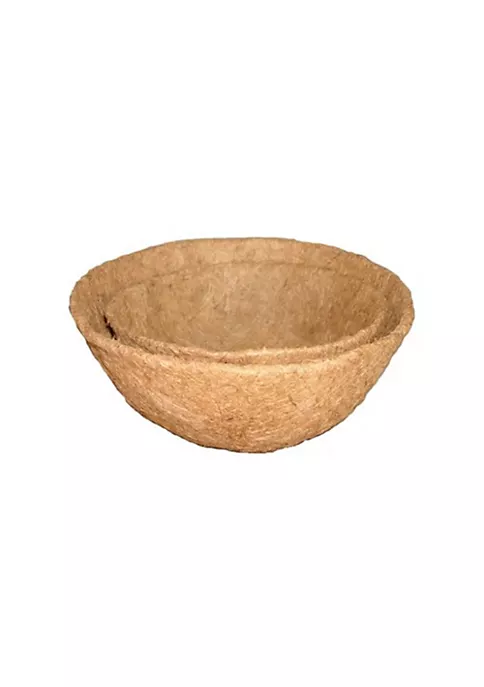 Gardener's Select 14" Round Coco Liner for Baskets and Planters 1 Gardener's Select 14" Round Coco Liner for Baskets and Planters