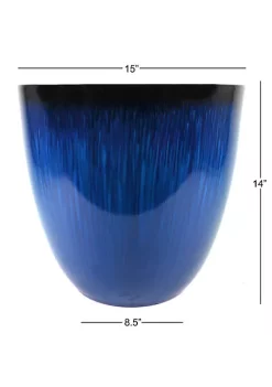 Gardener's Select Gardener Select Indoor/Outdoor Egg Planter - Blue, 15" -Gardener Select Shop Belk 806