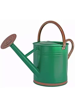 Gardener's Select Gardener Select W3005CT-HG-4 7L Hunter Green Watering Can W/ Copper Accents