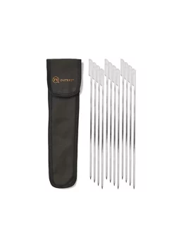 Outset Paddle Skewers SS w/Canvas Bag