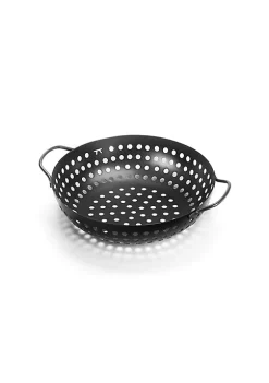 Outset Grill Wok, Round, Black