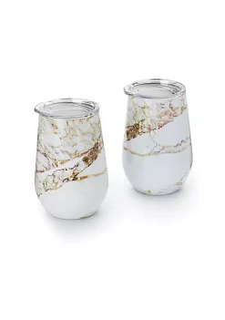 Outset Wine Tumbler, Copper Marble